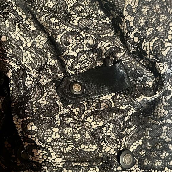 Black & Gray SW3 Bespoke Men's Floral Jacket - Picture 9 of 9